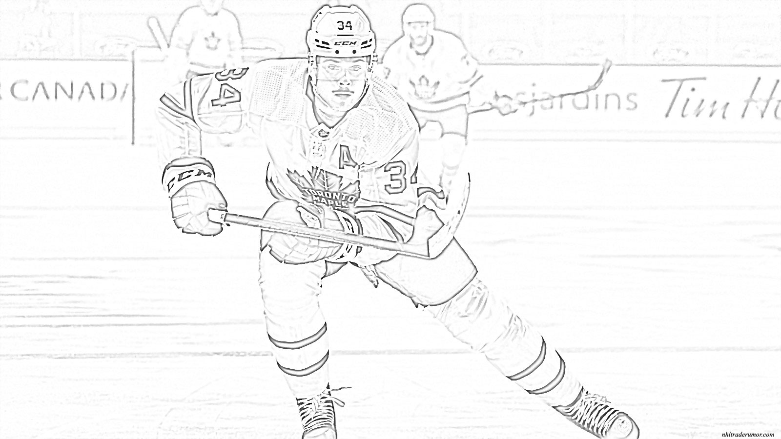 hockey coloring pages free printable hockey coloring pages