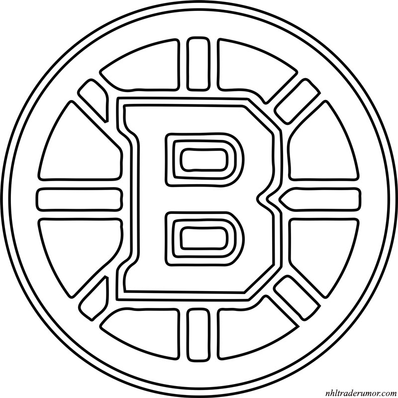Boston Bruins coloring page