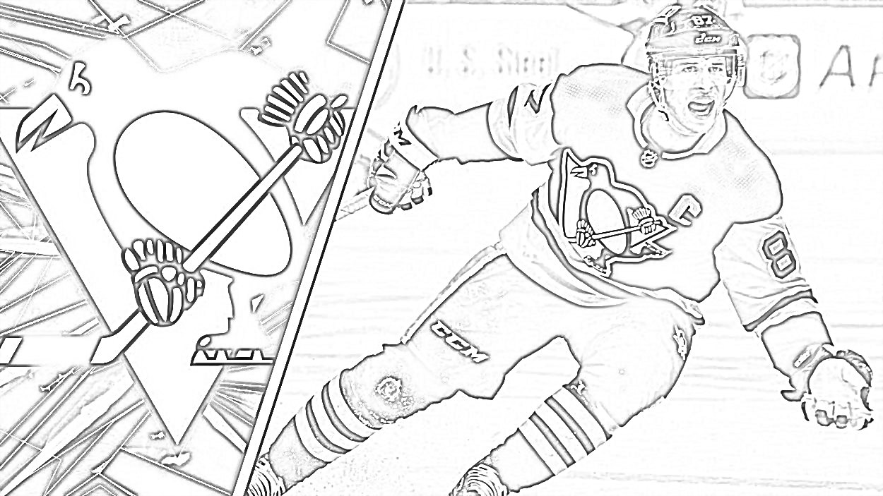 hockey coloring pages free printable hockey coloring pages