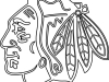 Chicago Blackhawks coloring page