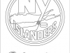 New York Islanders Coloring Page