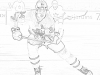 Auston Matthews printable coloring page