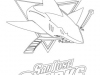 San Jose Sharks Coloring Page