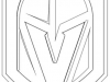 Vegas Golden Knights Coloring Page
