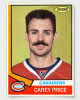 Carey Price retro hockey card