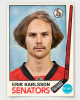 Eriik Karlsson retro hockey card