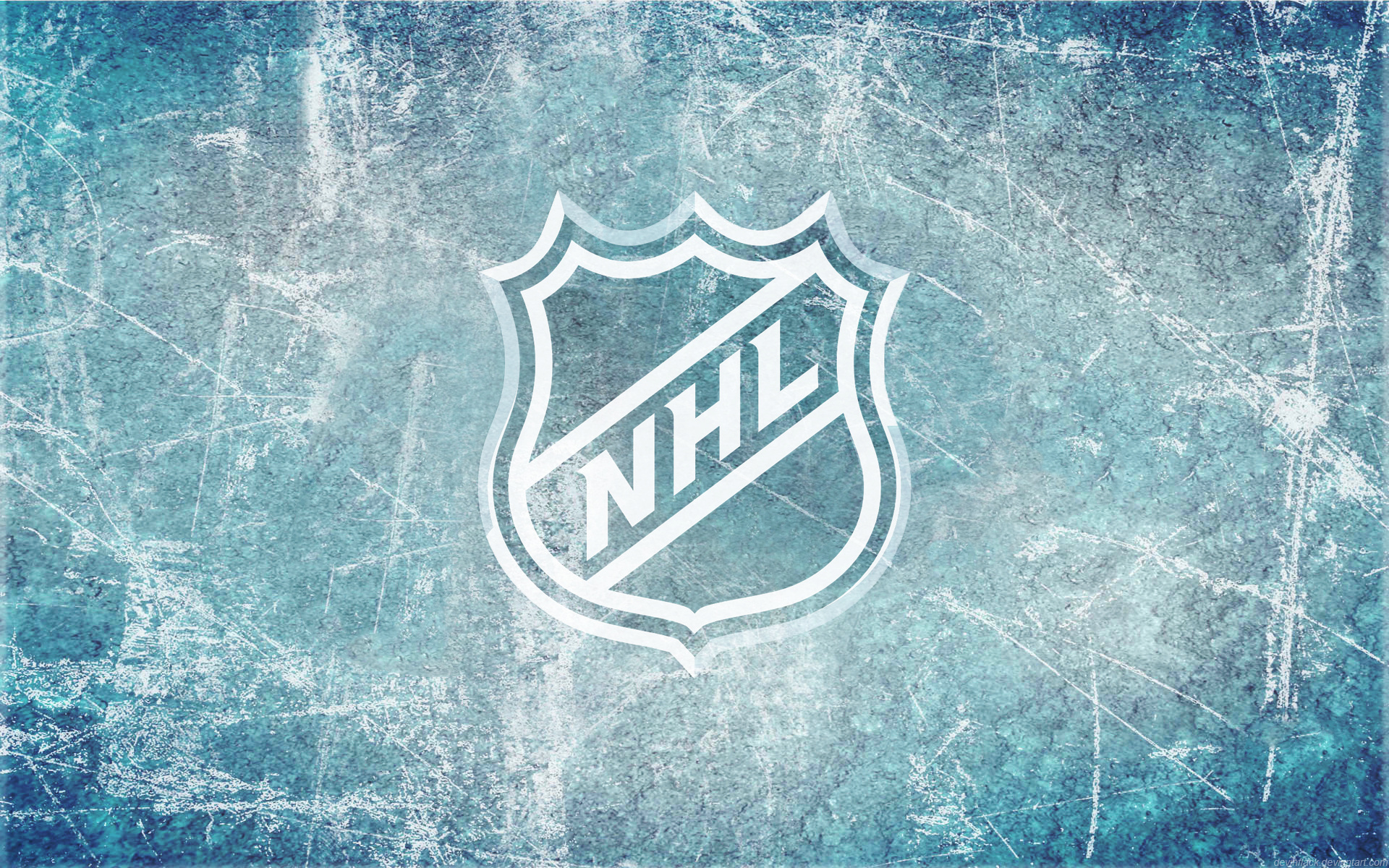 NHL Wallpaper with logo