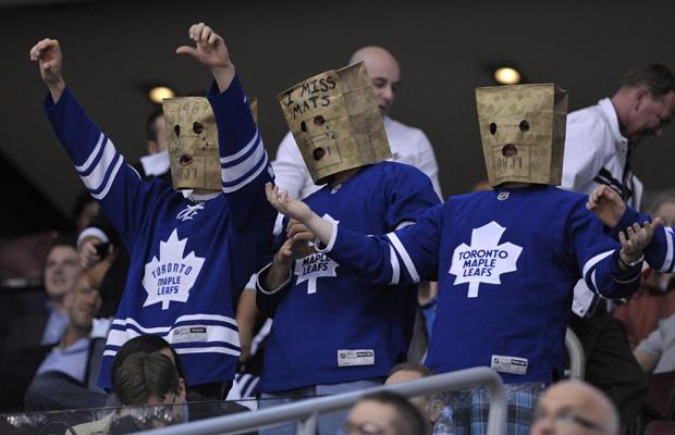 Toronto Maple Leafs Fans paper bag