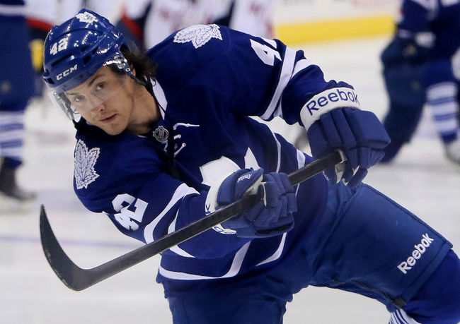 Tyler Bozak Toronto Maple Leafs