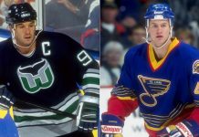 Chris Pronger Brendan Shanahan July 27 NHL History