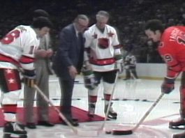 Gordie Howe 1980 NHL All-Star Game February 5 NHL history