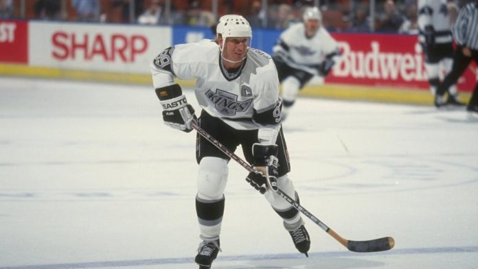 Wayne Gretzky LA Kings 1989 February 4 NHL History