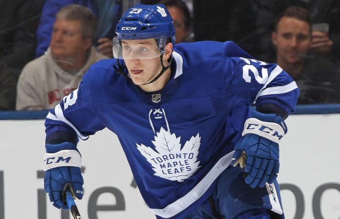 travis_dermott Travis Dermott will miss 6 months after shoulder surgery.
