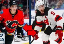 Would the Calgary Flames trade Johnny Gaudreau for Taylor Hall?