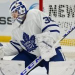 The Toronto Maple Leafs are looking to make a trade for a backup goalie
