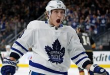 Travis Dermott is the likely the Toronto Maple Leafs trade candidate to make a trade for a top 9 forward.