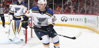 Vince Dunn is in the coaches dog house and it appears the Blues are looking to trade him