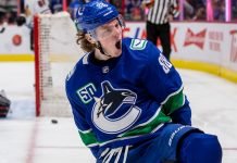 The Vancouver Canucks are looking to trade Adam Gaudette for some defensive help and give the team a shakeup.