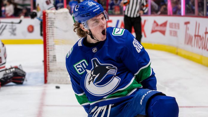 The Vancouver Canucks are looking to trade Adam Gaudette for some defensive help and give the team a shakeup.