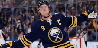 Will the Buffalo Sabres trade Jack Eichel? The New York Rangers and LA Kings are teams that have the assets and cap space to make a trade.