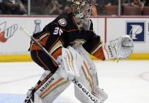 The Pittsburgh Penguins and Colorado Avalanche are showing interest in Anaheim Ducks goalie John Gibson.