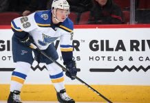 Vince Dunn has fallen out of favor with the St. Louis Blues coaching staff and he will likely be traded at some point this season.