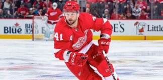 The Edmonton Oilers are looking to add a center and targeting Detroit Red Wings Luke Glendening.