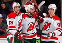 The New Jersey Devils are looking to trade the 4th overall draft pick this year for a good young defenceman.