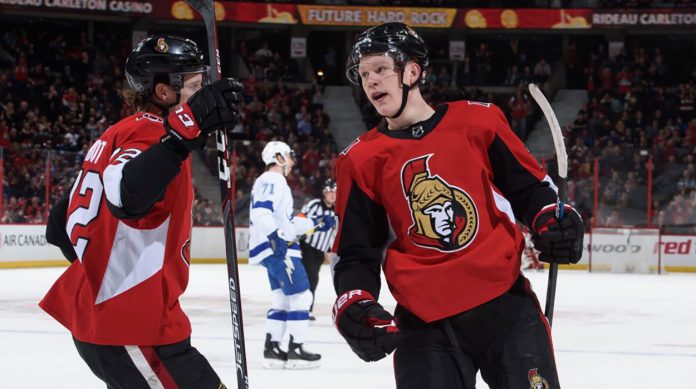 Ottawa Senators trade rumors The Ottawa Senators are done rebuilding and looking to contend for a playoff spot. NHL trade rumors have the Sens offering up their 1st round pick.