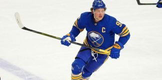 Will Jack Eichel be traded this summer? The Flames, Wild, Ducks and Canadiens are the reported teams interested in a trade.