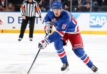 NHL trade rumors are going around that the New York Rangers are looking at trading forward Pavel Buchnevich.