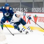 Zach Hyman will hit free agency. NHL rumors have the Calgary Flames, Edmonton Oilers, Vancouver Canucks as the frontrunners to sign him.