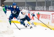 Zach Hyman will hit free agency. NHL rumors have the Calgary Flames, Edmonton Oilers, Vancouver Canucks as the frontrunners to sign him.