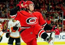The Carolina Hurricanes have agreed to terms with forward Andrei Svechnikov on an eight-year contract.