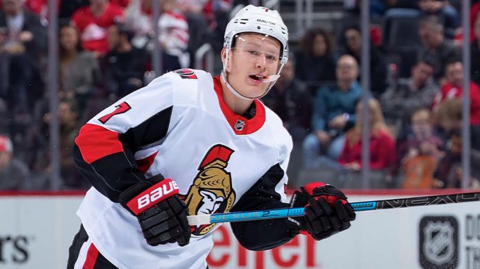 Brady Tkachuk rumors Will Ottawa Senators forward Brady Tkachuk receive an offer sheet? Sens also looking to trade for another forward.
