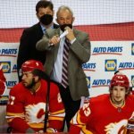 If the Calgary Flames struggle the first half of the season one of Johnny Gaudreau, Matthew Tkachuk or Sean Monahan will be traded.