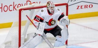 Ottawa Senators goalie Matt Murray is headed to the injured reserve with the head and neck injury he suffered against the New York Rangers.