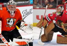 Will the Edmonton Oilers look to upgrade their goaltending? If they do, they could target Marc-Andre Fleury or John Gibson.