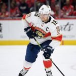 Aleksander Barkov injured after knee-on-knee hit by Scott Mayfield. Barkov is considered out week-to-week.