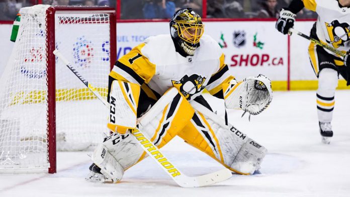 The Pittsburgh Penguins are looking to trade for a backup goalie. Options are Braden Holtby, Joonas Korpisalo or Petr Mrazek.