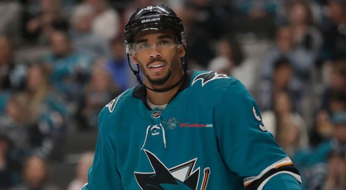 The San Jose Sharks have placed Evander Kane on waivers after failing to trade the troubled forward.