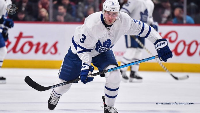 The Toronto Maple Leafs are shopping Justin Holl and it looks like the Pittsburgh Penguins have interest in Holl.