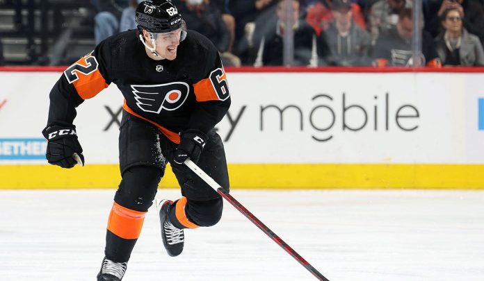 The Colorado Avalanche have claimed forward Nicolas Aube-Kubel off waivers from the Philadelphia Flyers.