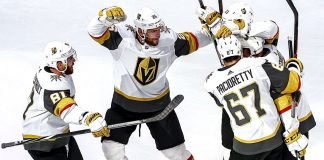 The Vegas Golden Knights still have trades to makes once all players are back healthy. Who gets traded, Reilly Smith or Evgenii Dadonov?