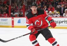 Seattle Kraken forward Nathan Bastian has been claimed off of waivers by the New Jersey Devils.