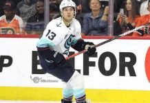 Brandon Tanev is out for the season after a torn ACL in his knee.