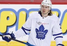 With Petr Mrazek expected to come off injured reserve soon, the Leafs will have to free up cap space and they are looking to trade Justin Holl.
