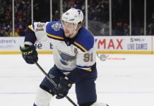 With Vladimir Tarasenko playing well to start the season, will the St. Louis Blues still look at trading him?
