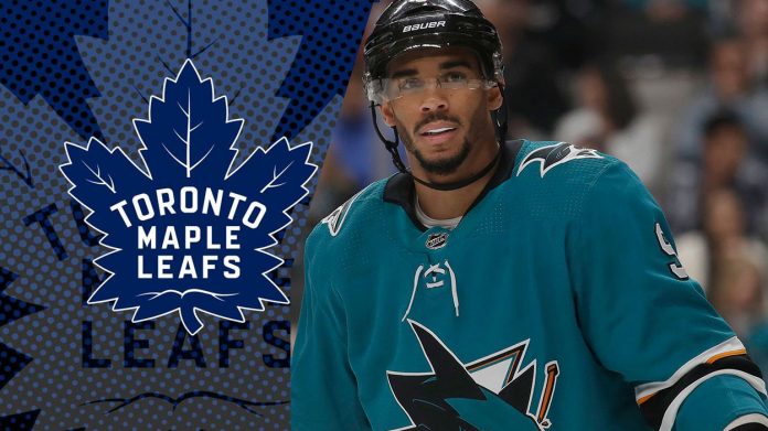 NHL trade rumors are circulating that the Toronto Maple Leafs are interested in signing troublesome forward Evander Kane to a one-year contract.