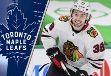 NHL trade rumors for February 22, 2022 feature the Toronto Maple Leafs interested in Blackhawks forward Brandon Hagel.